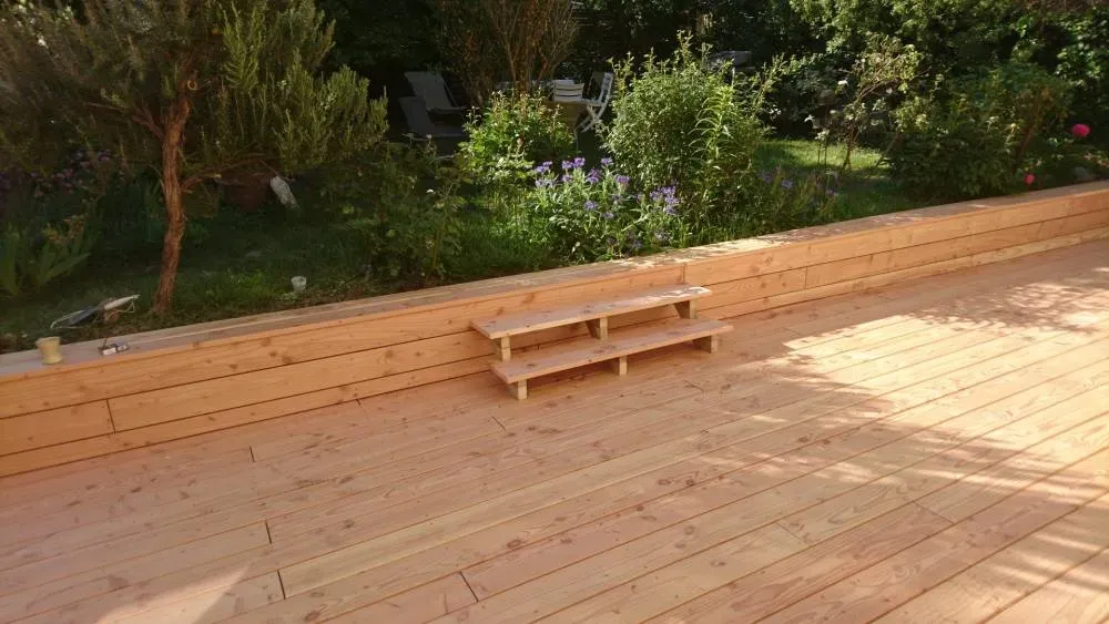 Ponçage parquet près de Houilles 